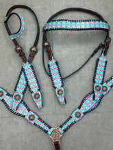 Load image into Gallery viewer, Watercolor Aztec Tack Set