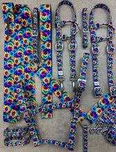 Load image into Gallery viewer, Rainbow Sunflowers Tack