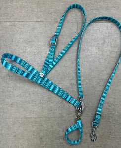 Teal Serape Tack