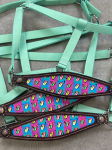 Rolling Checkered Leather Tack