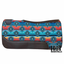 Load image into Gallery viewer, Aztec Serape Saddle Pad