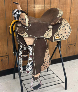 Cowhide 15” Saddle