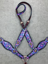 Load image into Gallery viewer, Rainbow Skulls Leather Set