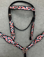 Load image into Gallery viewer, Gambler Leather Tack Set