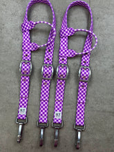 Load image into Gallery viewer, Purple Checkered Tack