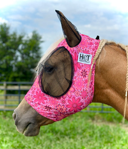 Flower Power Fly Mask