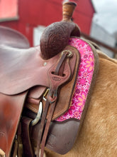 Load image into Gallery viewer, Wither Relief Rainbow Cheetah Saddle Pad