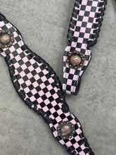 Load image into Gallery viewer, Light Pink Checkered Tack Set