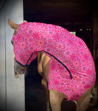Load image into Gallery viewer, Flower Power Lycra Hood