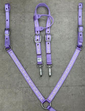 Load image into Gallery viewer, Lavender with Gold Snaffle Bits Tack Set