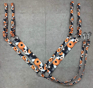 Floral Halloween Tack