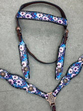 Load image into Gallery viewer, Spiders &amp; Blooms Leather Set