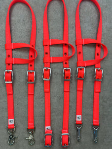 Solid Colored One Ear Headstalls