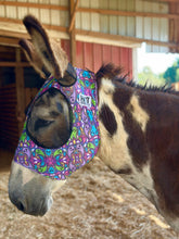 Load image into Gallery viewer, Rainbow Ghost Fly Mask
