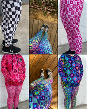 Load image into Gallery viewer, Patterned Yoga Pants