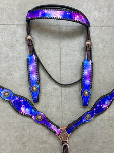 Galaxy Leather Tack Set