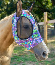 Load image into Gallery viewer, Rainbow Ghost Fly Mask