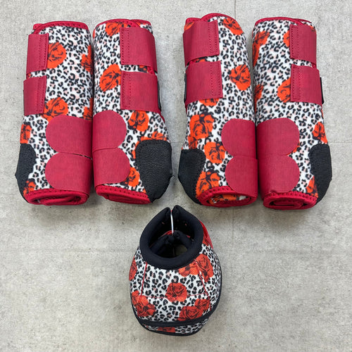 Cheetah Rose Boot Bundle