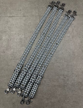Load image into Gallery viewer, Black and White Checkered Tack