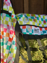 Load image into Gallery viewer, Hippie Checkered Hay Bag