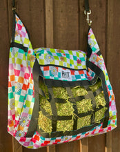 Load image into Gallery viewer, Hippie Checkered Hay Bag