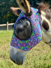 Load image into Gallery viewer, Rainbow Ghost Fly Mask