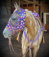 Load image into Gallery viewer, Candy Corn Fly Mask