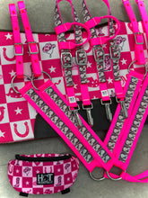 Load image into Gallery viewer, Dolly and Cowgirl Checkered Tack Bundle
