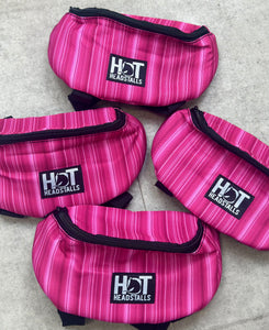 Pink Serape Saddle Pouch