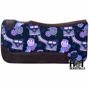 Purple Hippie Saddle Pad