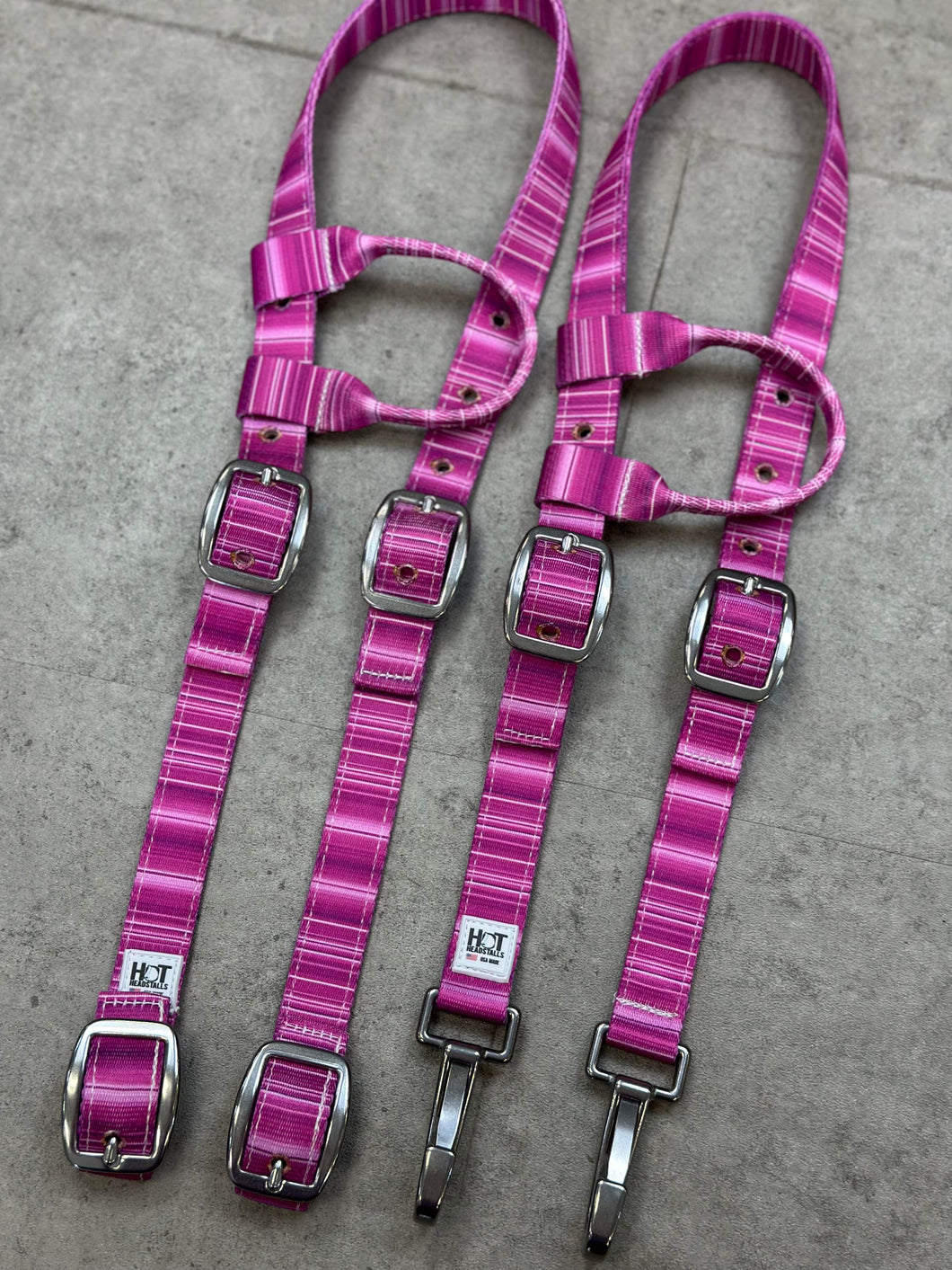 Pink Serape Tack