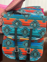 Load image into Gallery viewer, Aztec Serape Saddle Bags