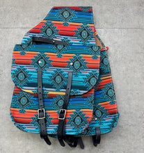 Load image into Gallery viewer, Aztec Serape Saddle Bags