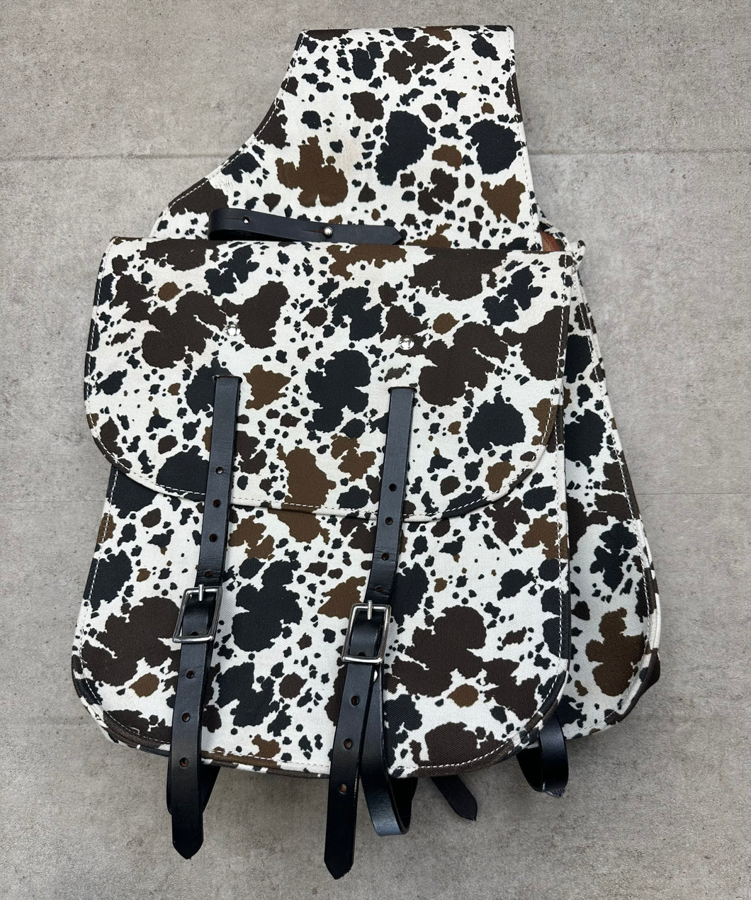 Cowhide Saddle Bags