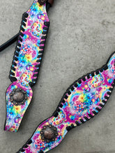 Load image into Gallery viewer, Rainbow Flowers and Butterflies Tack Set