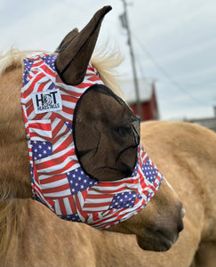 American Flag Fly Mask