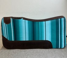 Load image into Gallery viewer, Teal Serape Saddle Pad