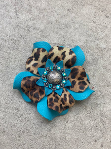 Custom Flower Concho Headstalls